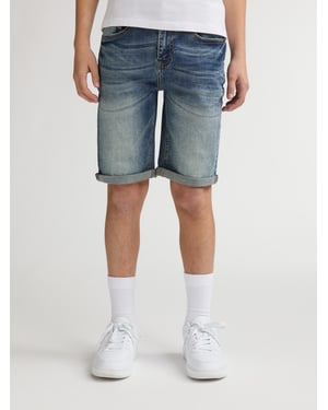 Petrol Industries - Bullseye Regular Fit Denimshorts SanFelipe Jungen - Blau