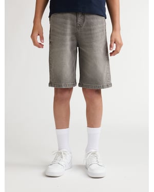 Petrol Industries - Lenox Locker Sitzt Denim Shorts Rosarito Jungs - Grau