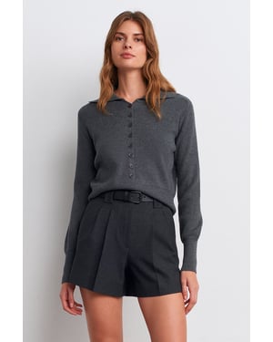 Damen-Pullover aus Acryl-Woll-Mix
