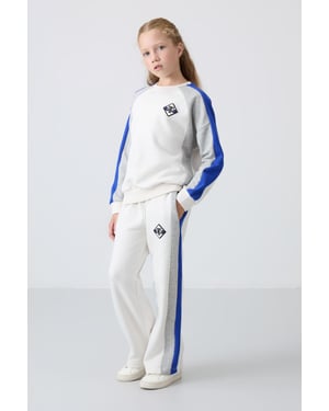 Jugend Baumwollmischung Schlafanzug-Set