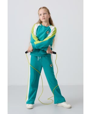 Jugend Baumwoll-Mischung Pyjama Set