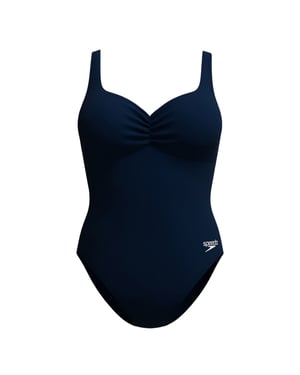 Speedo - "AquaNite" Badeanzug für Damen, Gestaltgebend (Marine)