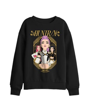 K-Pop Demon Hunters - Sweatshirt für Kinder (Schwarz/Golden)