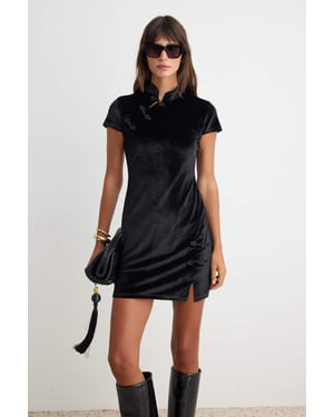 TRENDYOLMİLLA Damen Einfarbig Kurz / Mini Kurz Bodycon Kleider