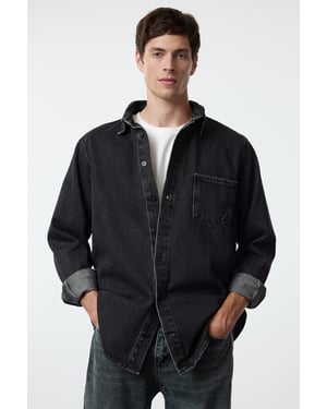 TRENDYOL MAN Herren Grau Einfarbig Lang Regular Fit Jacken