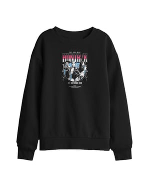 K-Pop Demon Hunters - "Huntrix Takedown Tour" Sweatshirt für Kinder (Schwarz)