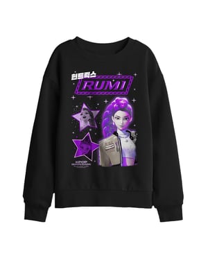 K-Pop Demon Hunters - "Huntrix" Sweatshirt für Kinder (Schwarz)