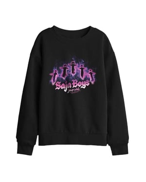 K-Pop Demon Hunters - "Saja Boys" Sweatshirt für Kinder (Schwarz)