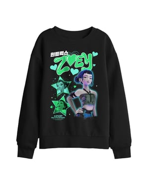K-Pop Demon Hunters - "Huntrix" Sweatshirt für Kinder (Schwarz)