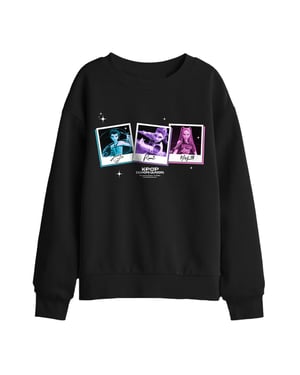 K-Pop Demon Hunters - Sweatshirt für Kinder (Schwarz)