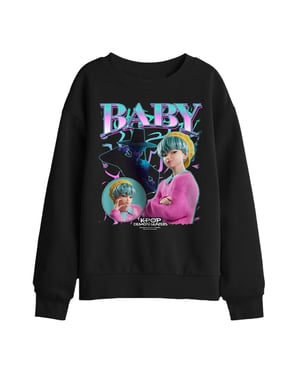 K-Pop Demon Hunters - "Saja Boys" Sweatshirt für Kinder (Schwarz)