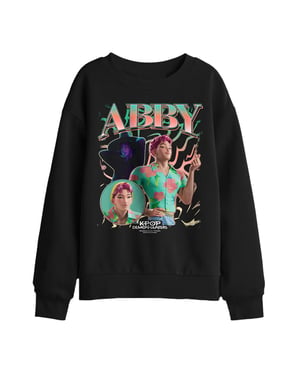 K-Pop Demon Hunters - "Abby" Sweatshirt für Kinder (Schwarz)