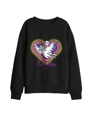 K-Pop Demon Hunters - "Huntrix Saja Boys Rujinu" Sweatshirt für Kinder (Schwarz)