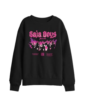 K-Pop Demon Hunters - "Saja Boys Gwima" Sweatshirt für Kinder (Schwarz)