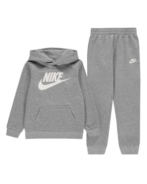 Nike - Trainingsanzug-Set für Jungen, Fleece, Langärmlig (Grau)