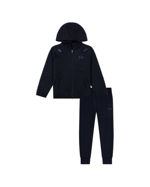 Under Armour - Hoodie und Jogginghosen-Set für Kinder (Schwarz)