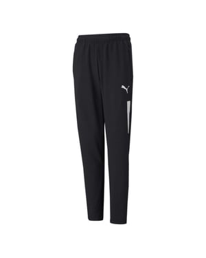 Puma - "TeamLIGA Pro" Trainingshose für Kinder (Schwarz/Weiß)