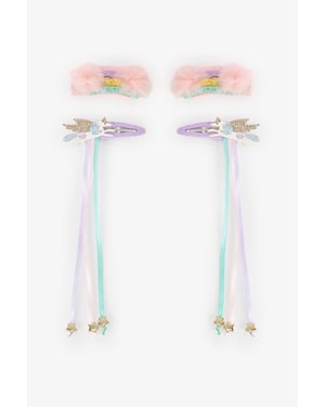 Penti Haarspangen-Set für Mädchen mit Regenbogen