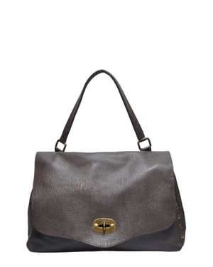 Anna Luchini Kastanienbraun Rindsledertasche