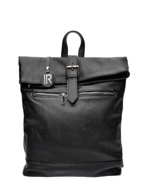Isabella Rhea Schwarz Rindsledertasche