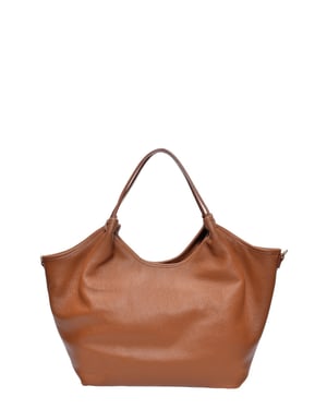 Isabella Rhea Braun Rindsledertasche