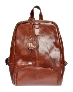 Anna Luchini Kastanienbraun Rindsledertasche