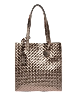 Anna Luchini Bronze Rindsledertasche