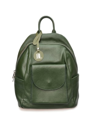 Anna Luchini Grün Rindsledertasche