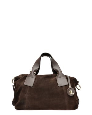 Anna Luchini Kastanienbraun Rindsledertasche