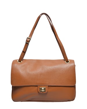 Luisa Vannini COGNAC Rindsledertasche