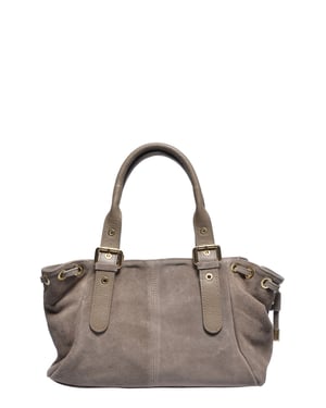 Anna Luchini Beige Rindsledertasche