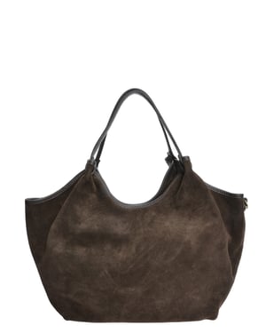 Anna Luchini Kastanienbraun Rindsledertasche