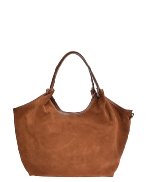 Anna Luchini Braun Rindsledertasche