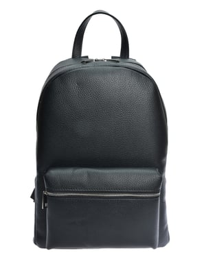 Anna Luchini Schwarz Rindsledertasche