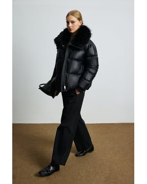 LUFIAN Damen Pufferjacke mit Gänsedaunen