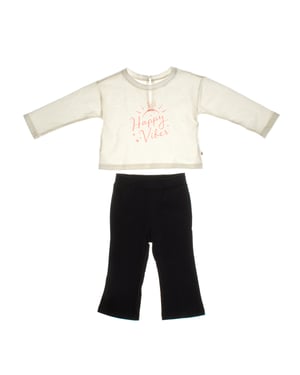 Set aus langem T-Shirt und Hose 775376 für Babys