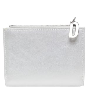 Diesel - Brieftasche, Leder, Zweifach gefaltet (Silber)