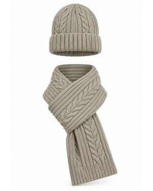 Schal & Beanie Schal-Und-Mützen-Set