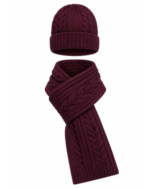 Schal & Beanie Schal-Und-Mützen-Set