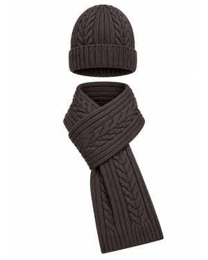 Schal & Beanie Schal-Und-Mützen-Set