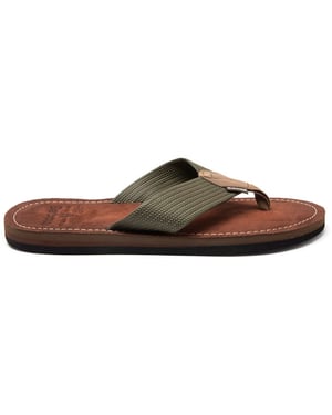 Barbour Toeman Sandals Green