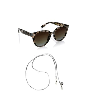 Marc Lauder Sonnenbrillen-Set in der Farbe Blush Tortoise