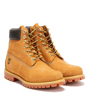 Timberland Herren Weizen Premium 6 Inch Nubuk Leder Stiefel