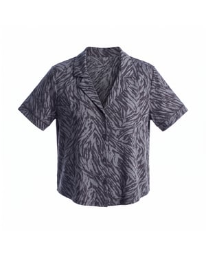Damen-Pyjamahemd mit kurzen Ärmeln 709290