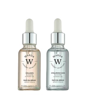 HYALURONSÄURE HYDRATION BOOST OIL SERUM 30 ml + COLLAGENSKIN LIFTER BOOST OIL SERUM 30 ml