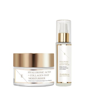 18. Hyaluronsäure & Collagen Tagcreme 50ml + Hyaluronsäure & Collagen Serum - 60ml