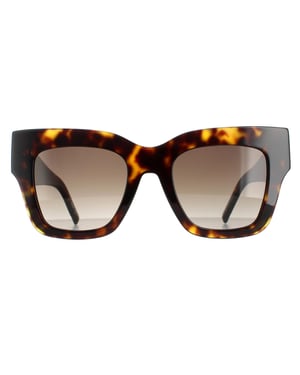 Hugo Boss Square Damen Havanna Braun Farbverlauf BOSS 1386/S