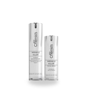skinChemists Anti-Falten-Nachtcreme & Gesichtsserum – Feuchtigkeitscreme & Gesichtsserum