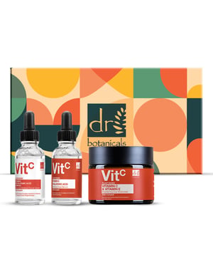 Dr. Botanicals Anti-Aging Vitamin C Duo Feuchtigkeitscreme und Gesichtsserum