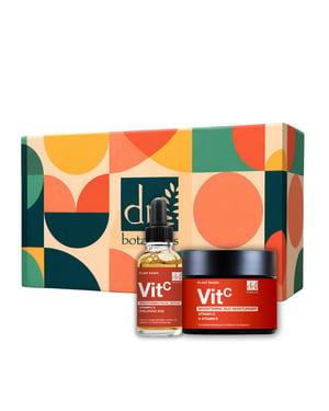 Dr. Botanicals Anti-Aging Vitamin C Duo Feuchtigkeitscreme & Gesichtsserum Set